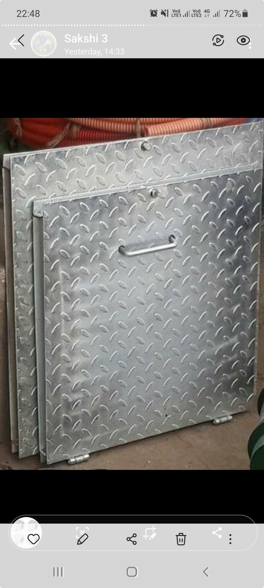 stainless steel sump cover price