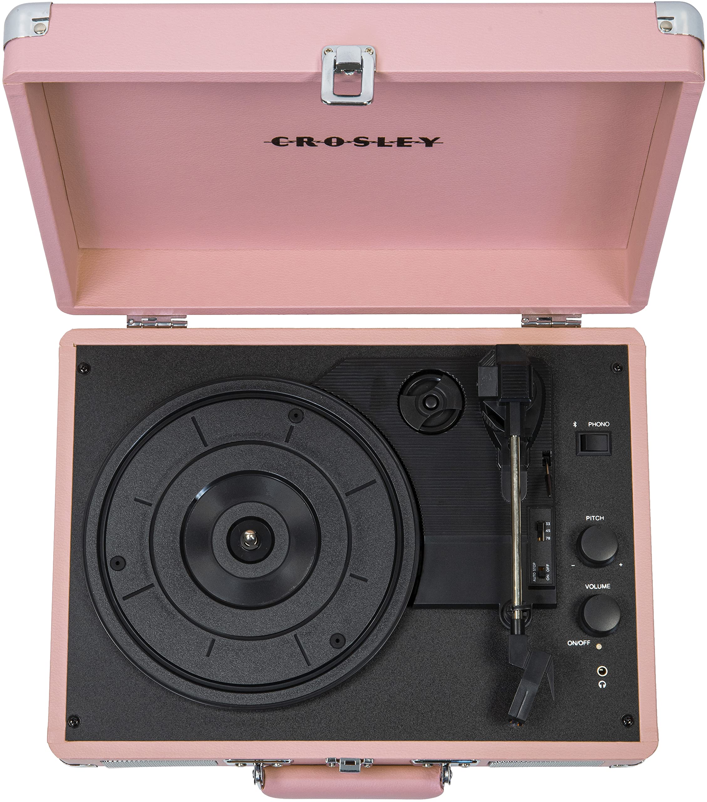 pink crosley record player