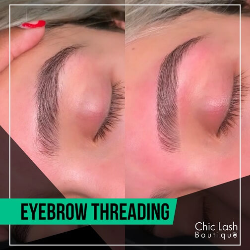 eye brow threading near me