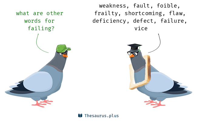 another word for failure