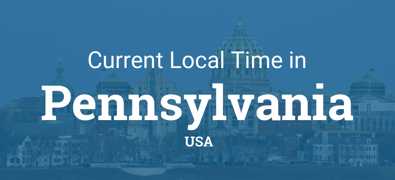 pennsylvania time zone