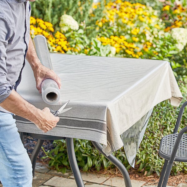 vinyl tablecloth cover