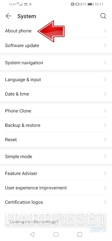 developer options huawei nova 3i