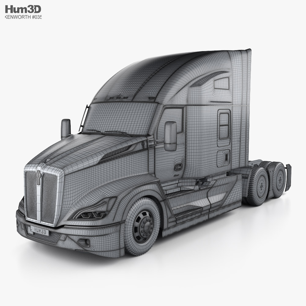 fotos de trailers kenworth t680