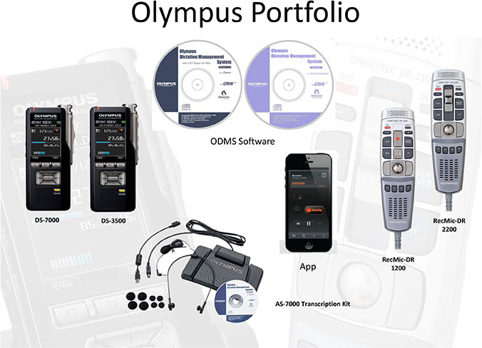 olympus dictation equipment