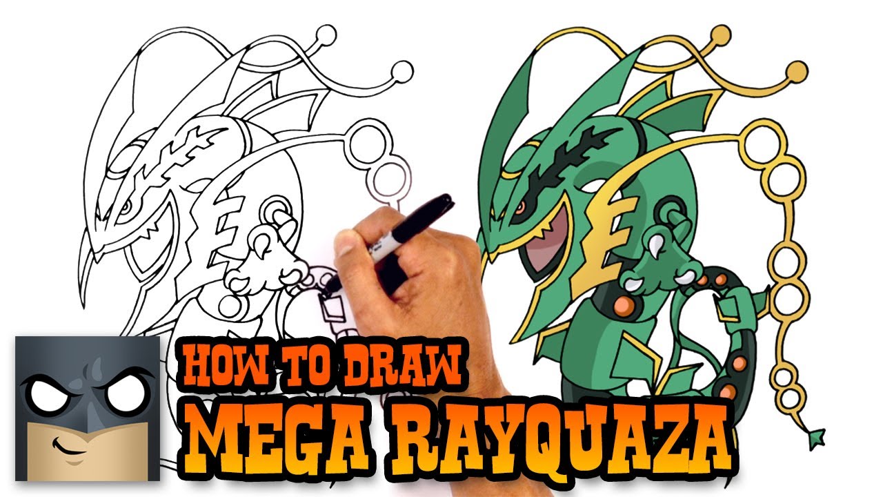 how to draw mega legendary pokemon