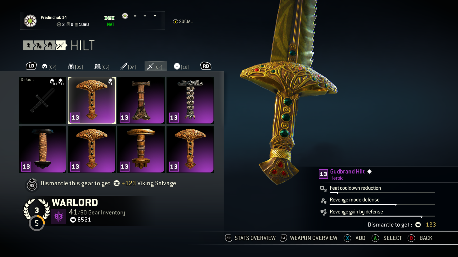 for honor rare items