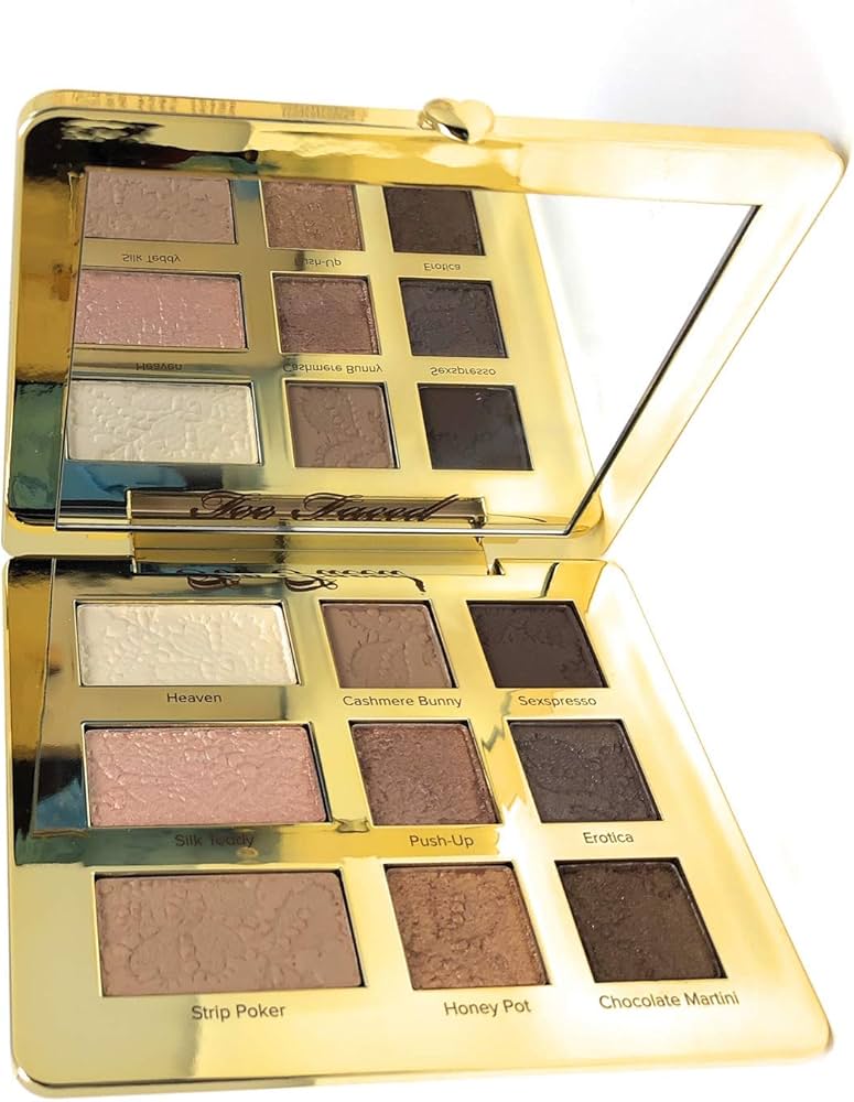 too faced natural matte eyeshadow palette