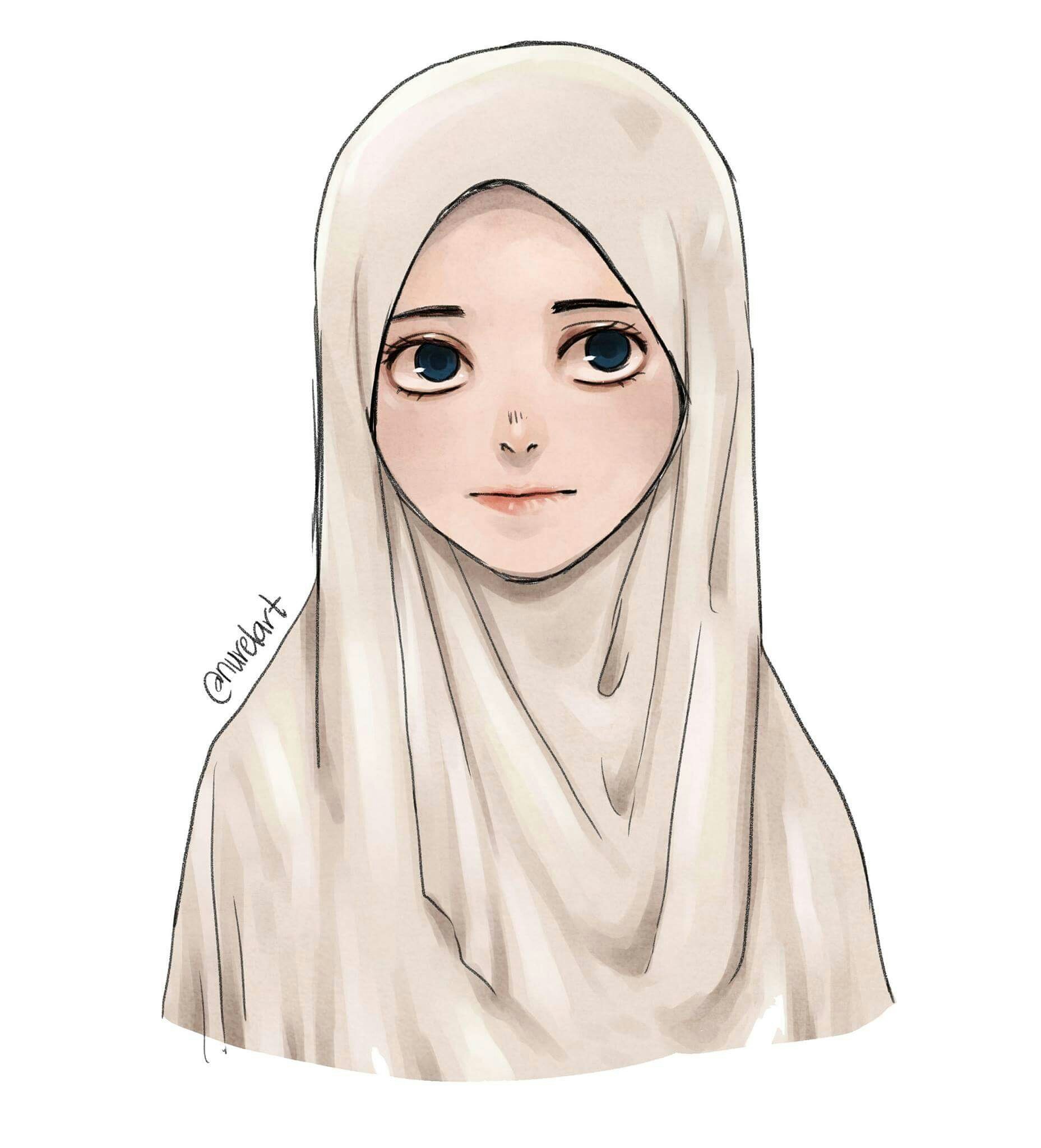 hijab drawing tumblr