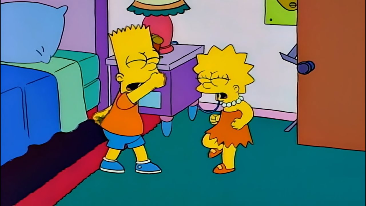 simpsons lisa and bart