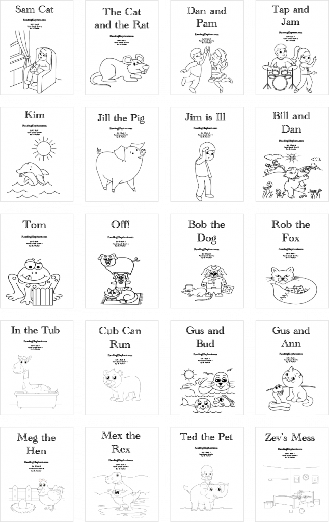 free printable phonics books pdf