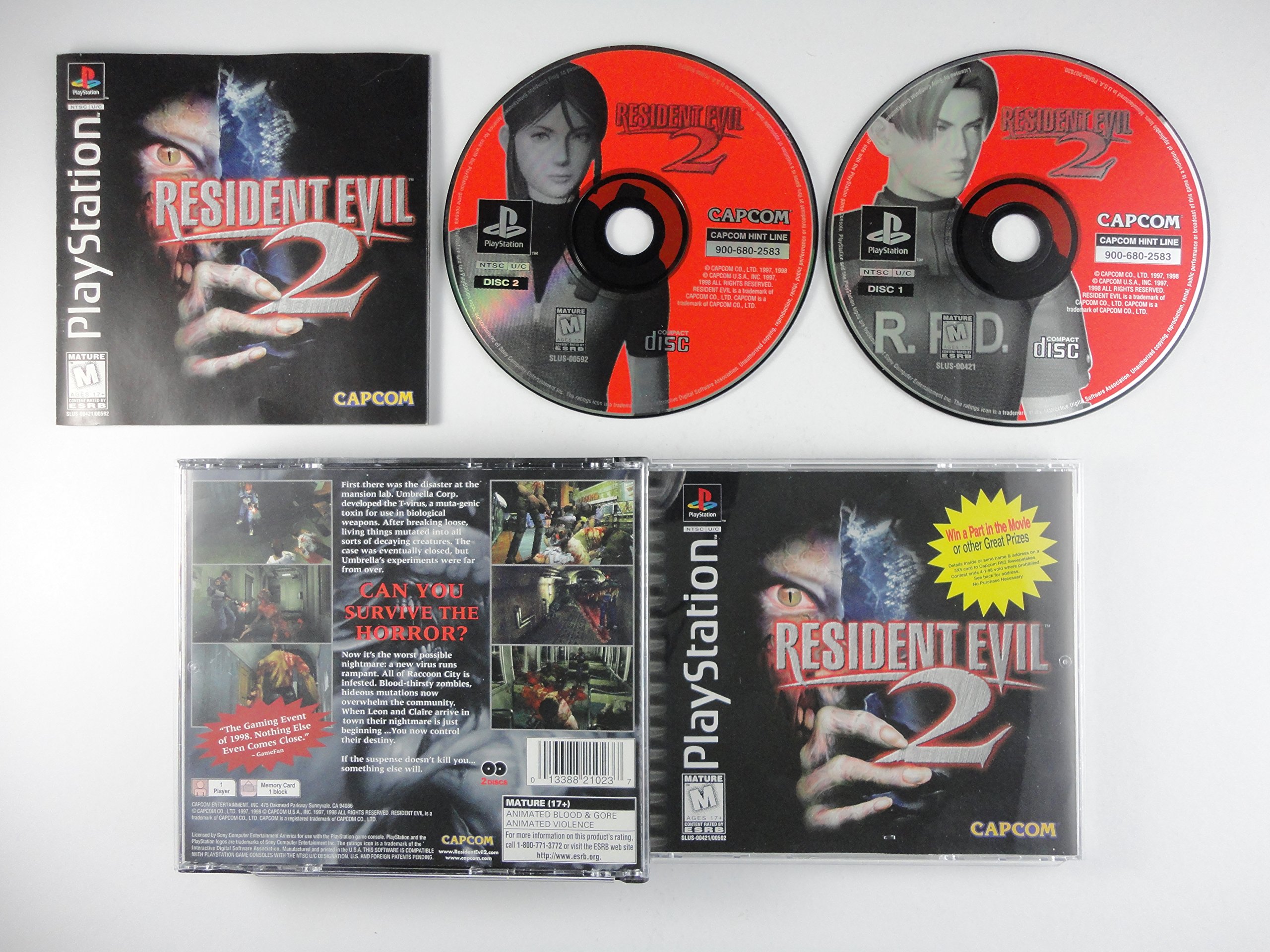 resident evil 2 playstation 1