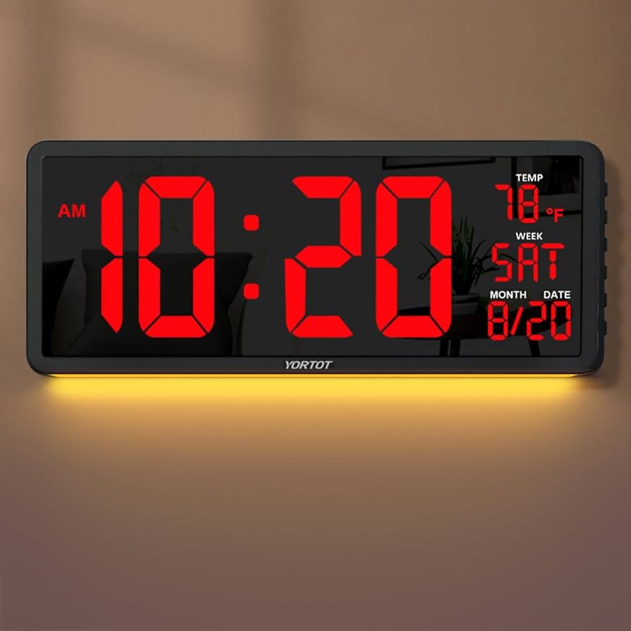 massive digital clock