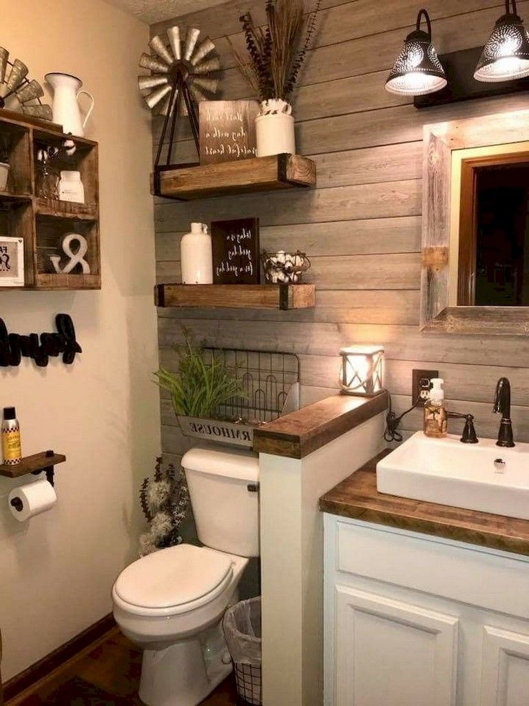 rustic bathroom accessories