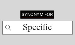 specifics synonym