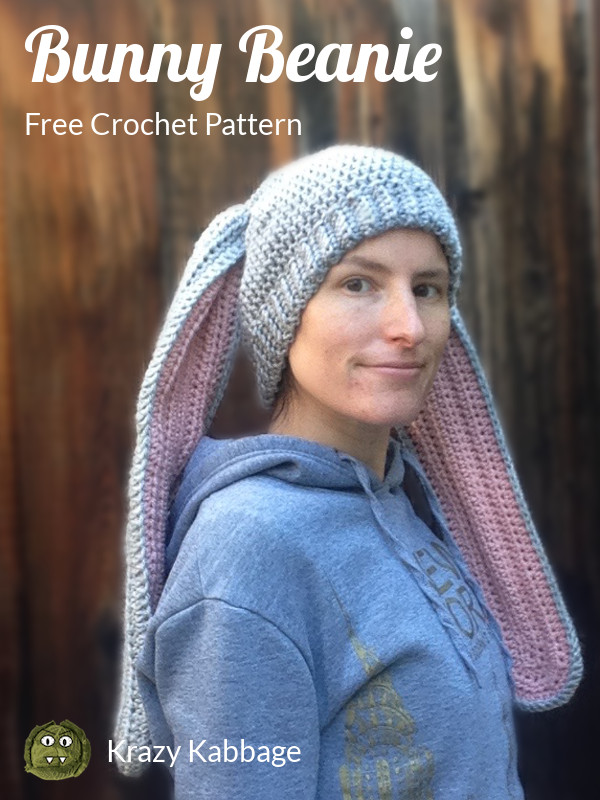 crochet rabbit hat