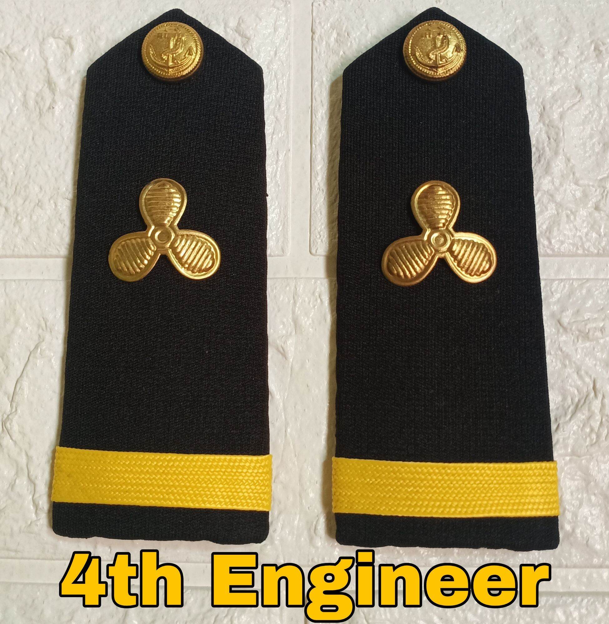 marine engineer shoulder board