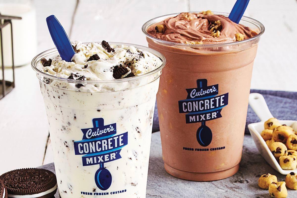 culvers concrete mixer ideas