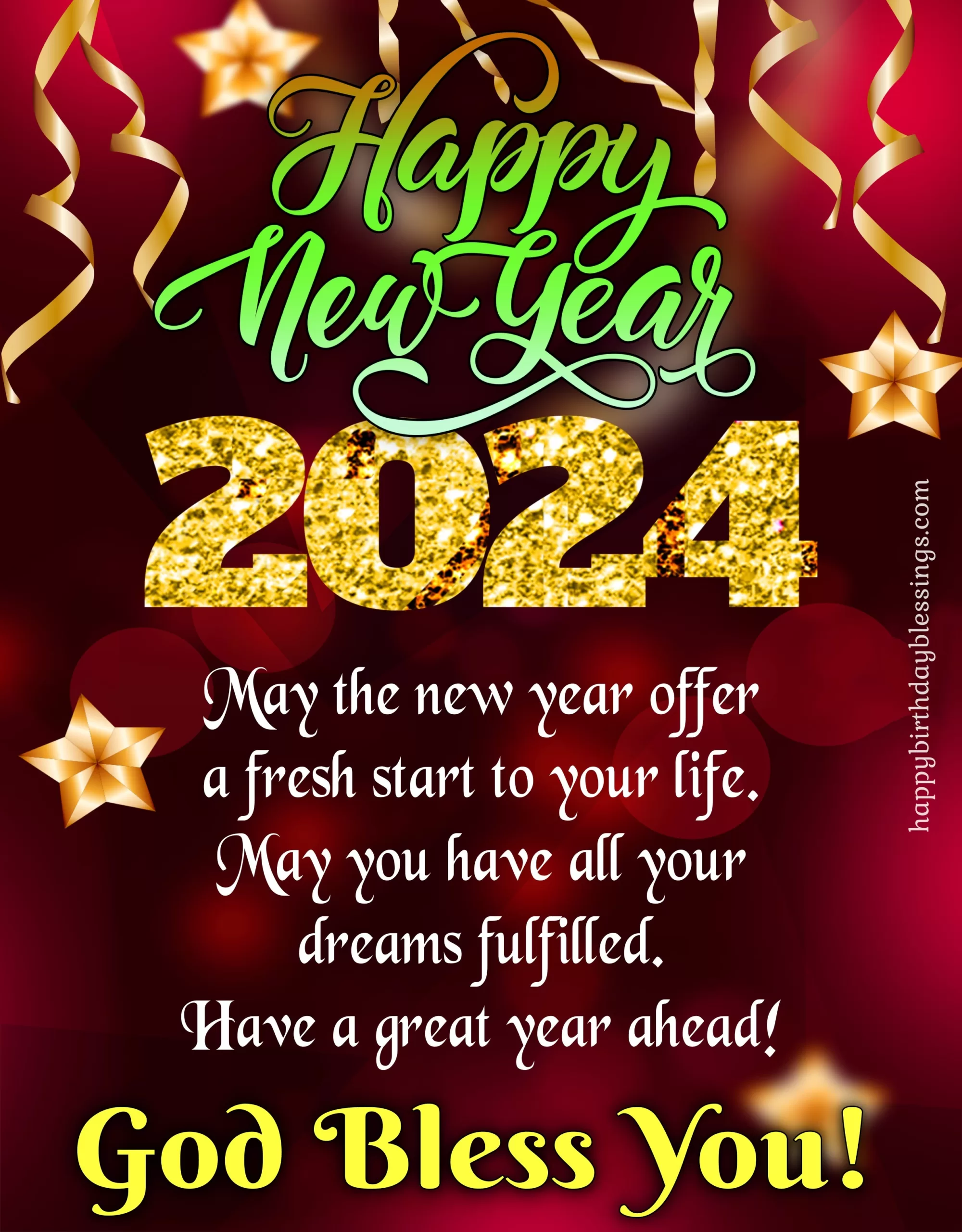 new year wishes with god images