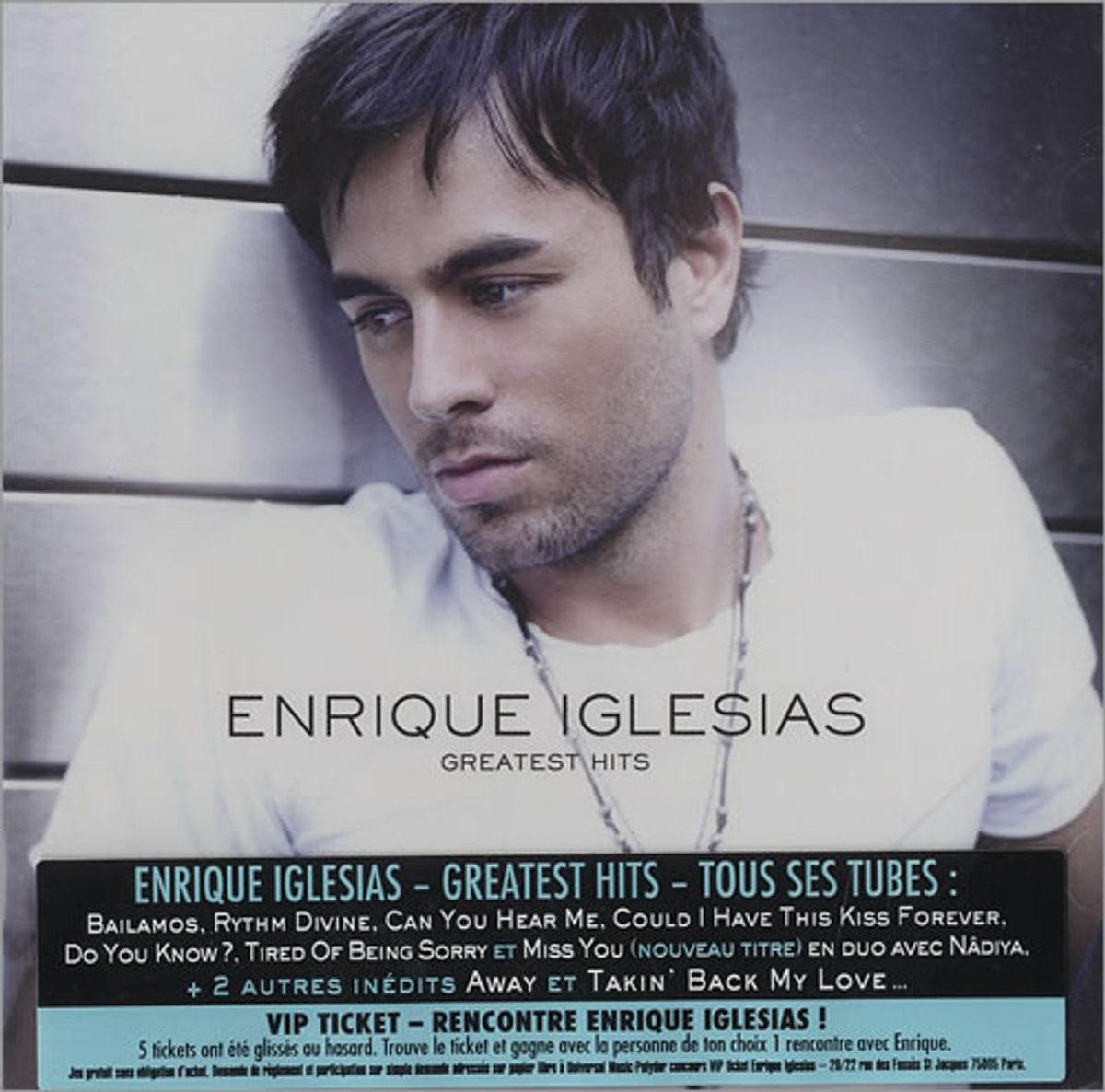 enrique iglesias greatest hits cover