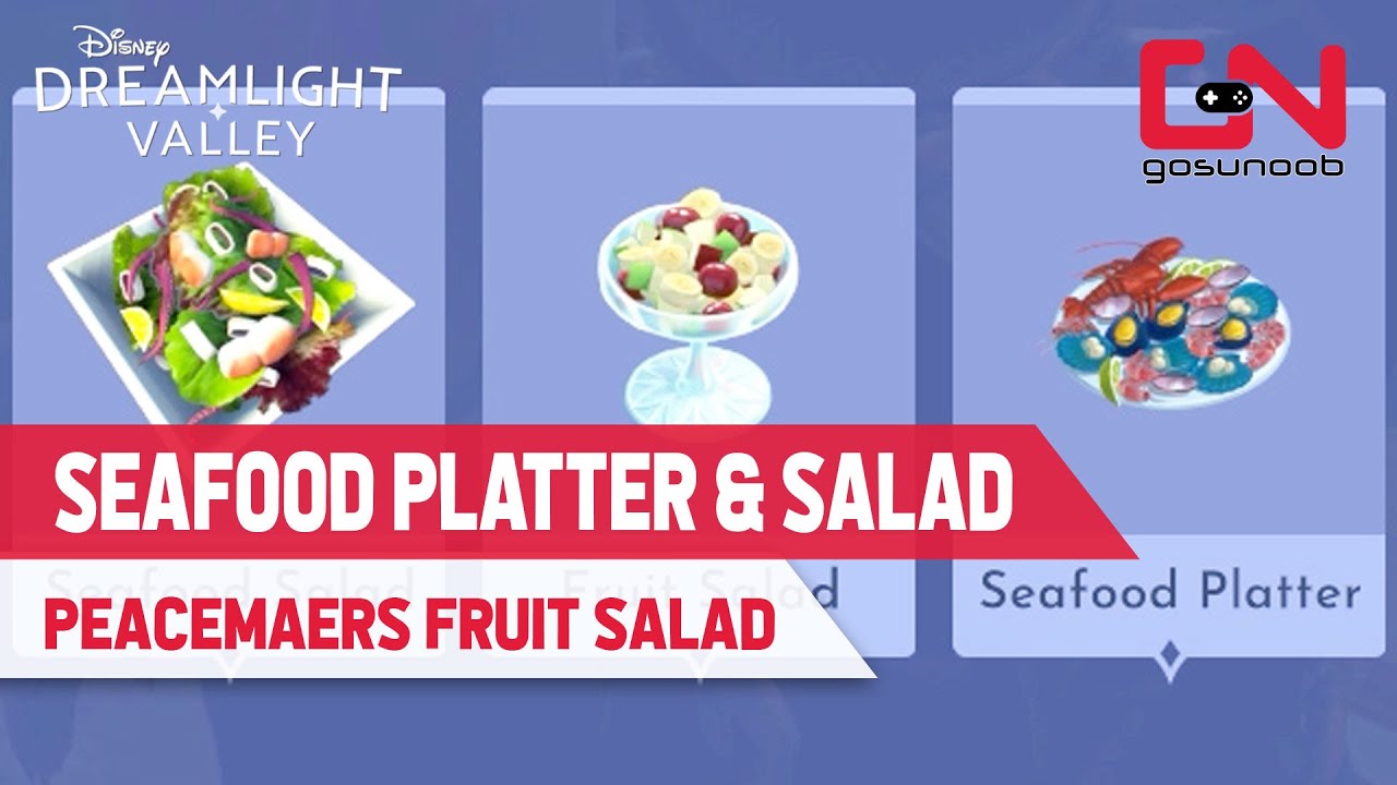 dreamlight valley seafood salad