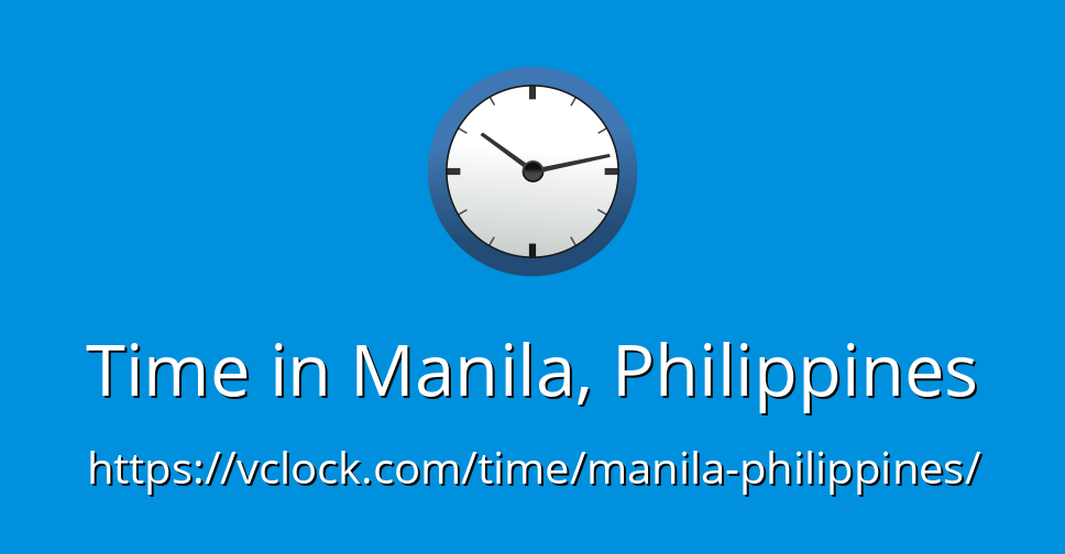 current time in philippines now with seconds