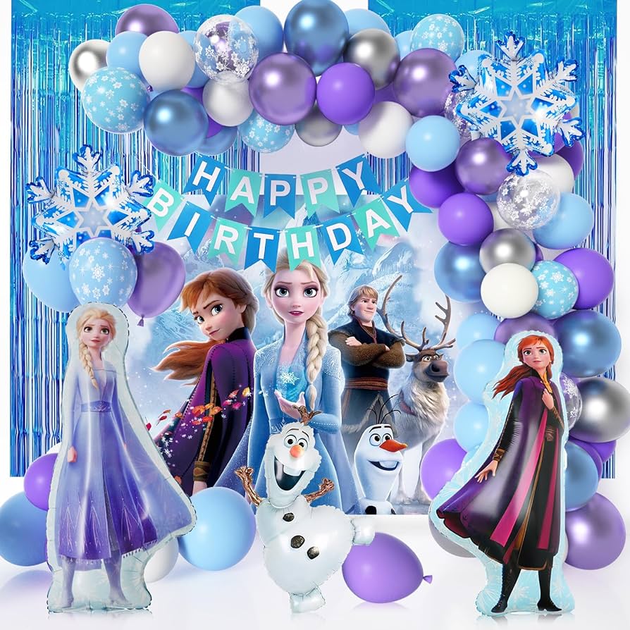 frozen birthday party supplies