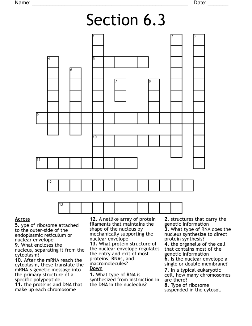 atlas section crossword clue