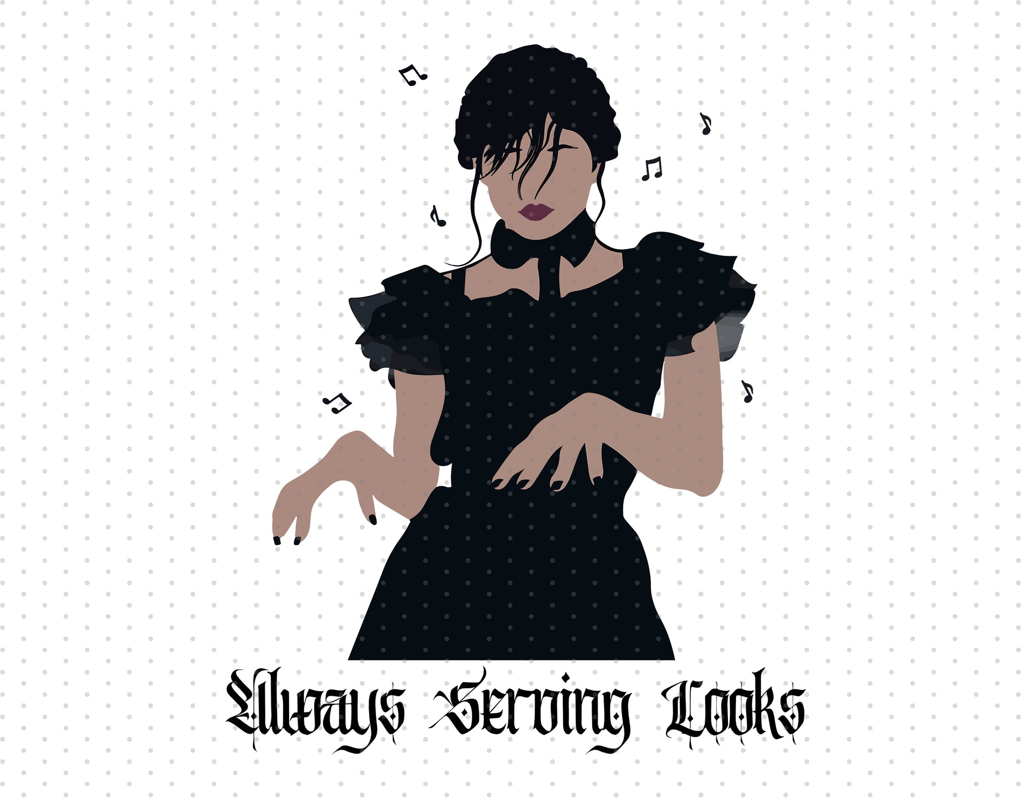 wednesday addams png