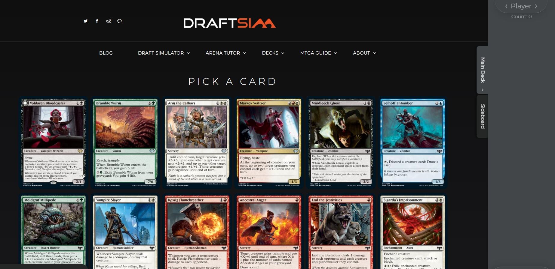 draftsim mtg