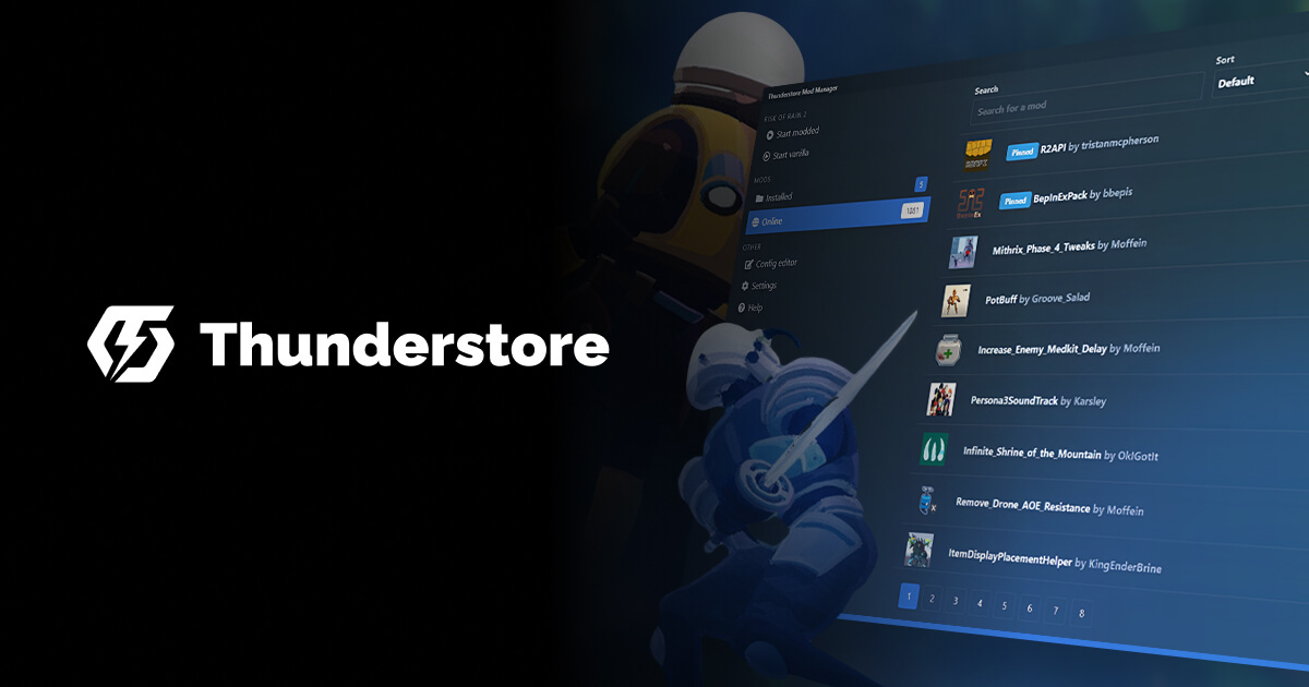 thunderstore mod manager