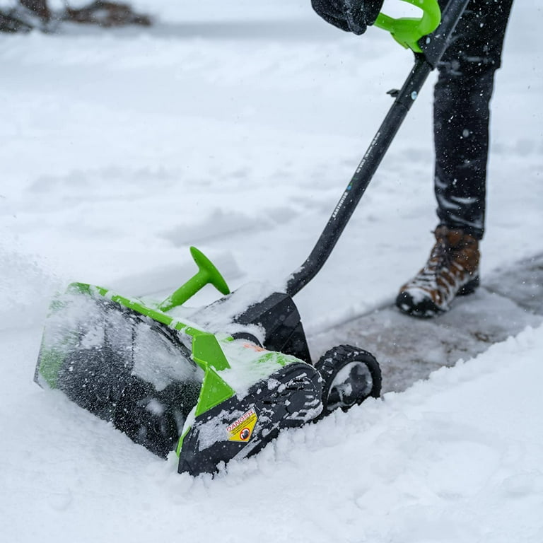 battery operated snow shovel