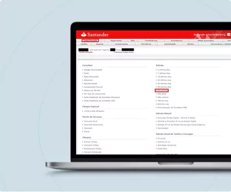 santander internet banking