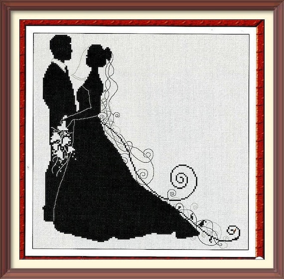 bride cross stitch patterns