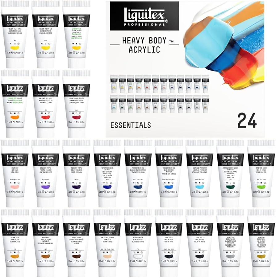 liquitex professional heavy body acrylic