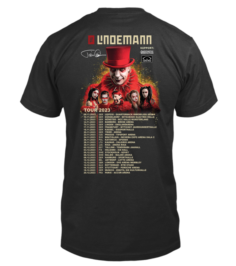 lindemann t shirt