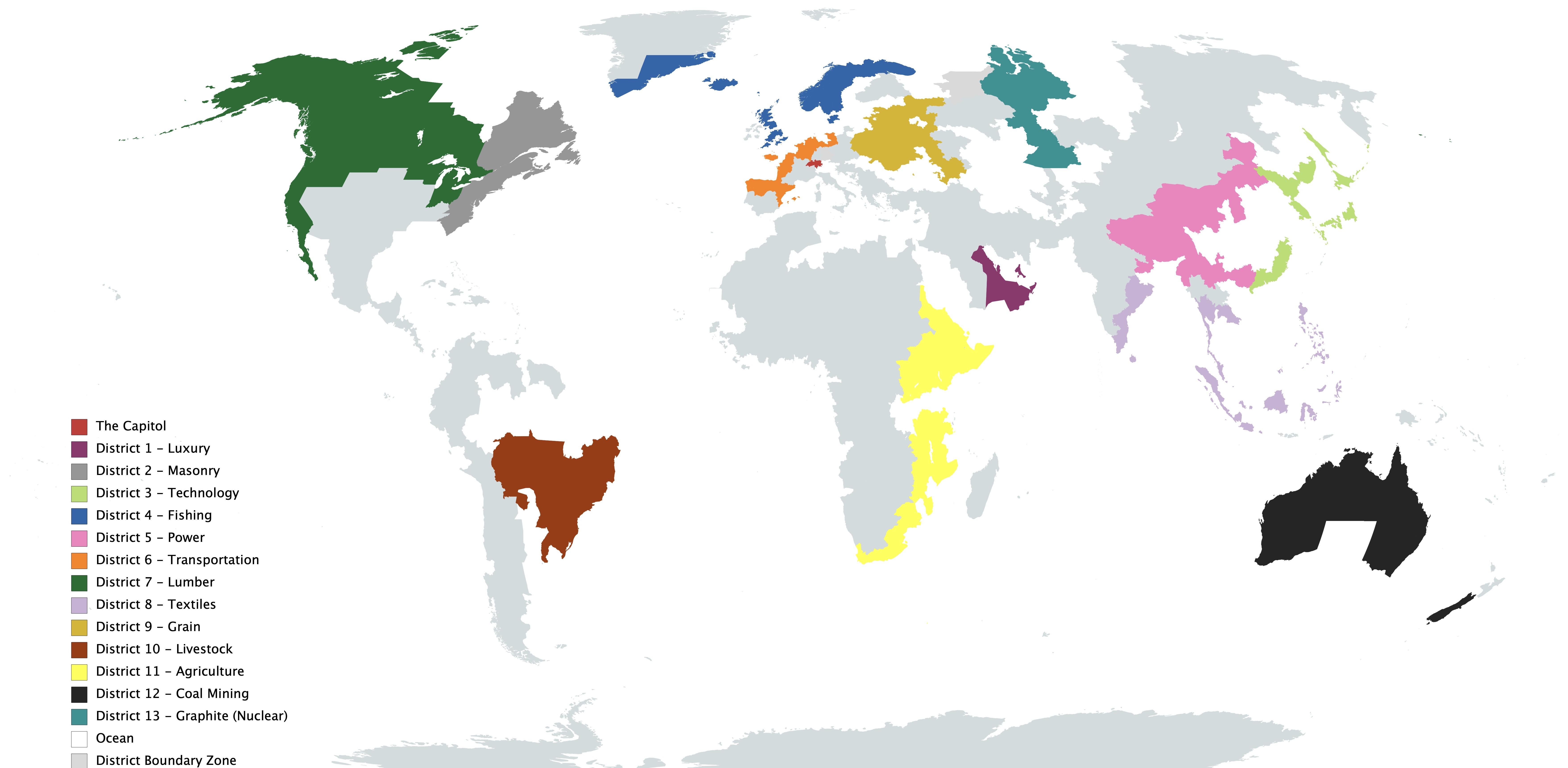 world map hunger games