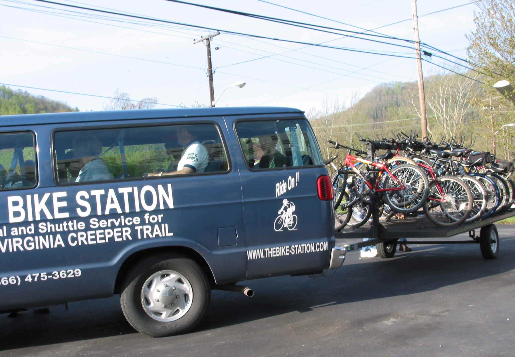 creeper trail shuttle