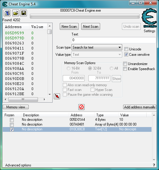 cheat engine