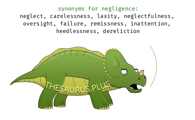 negligence synonym