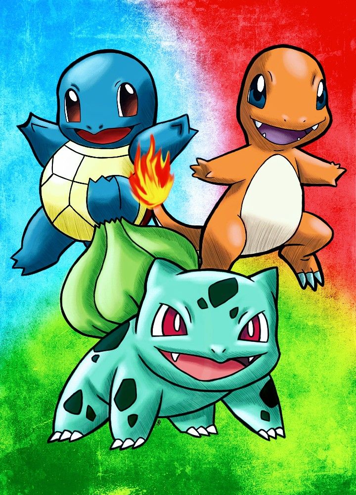 charmander or squirtle or bulbasaur