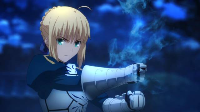 saber fate stay night