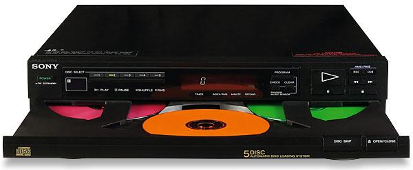 multi disc cd player