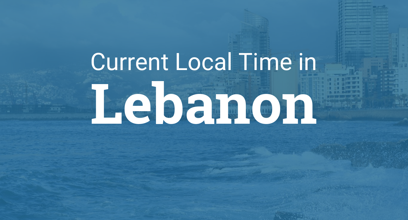 local time in beirut lebanon