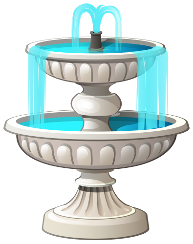 clip art fountain