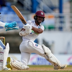 india west indies 2nd test match score