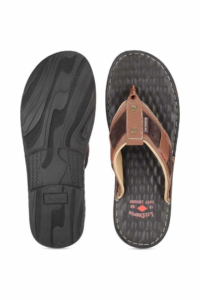 lee cooper mens slippers