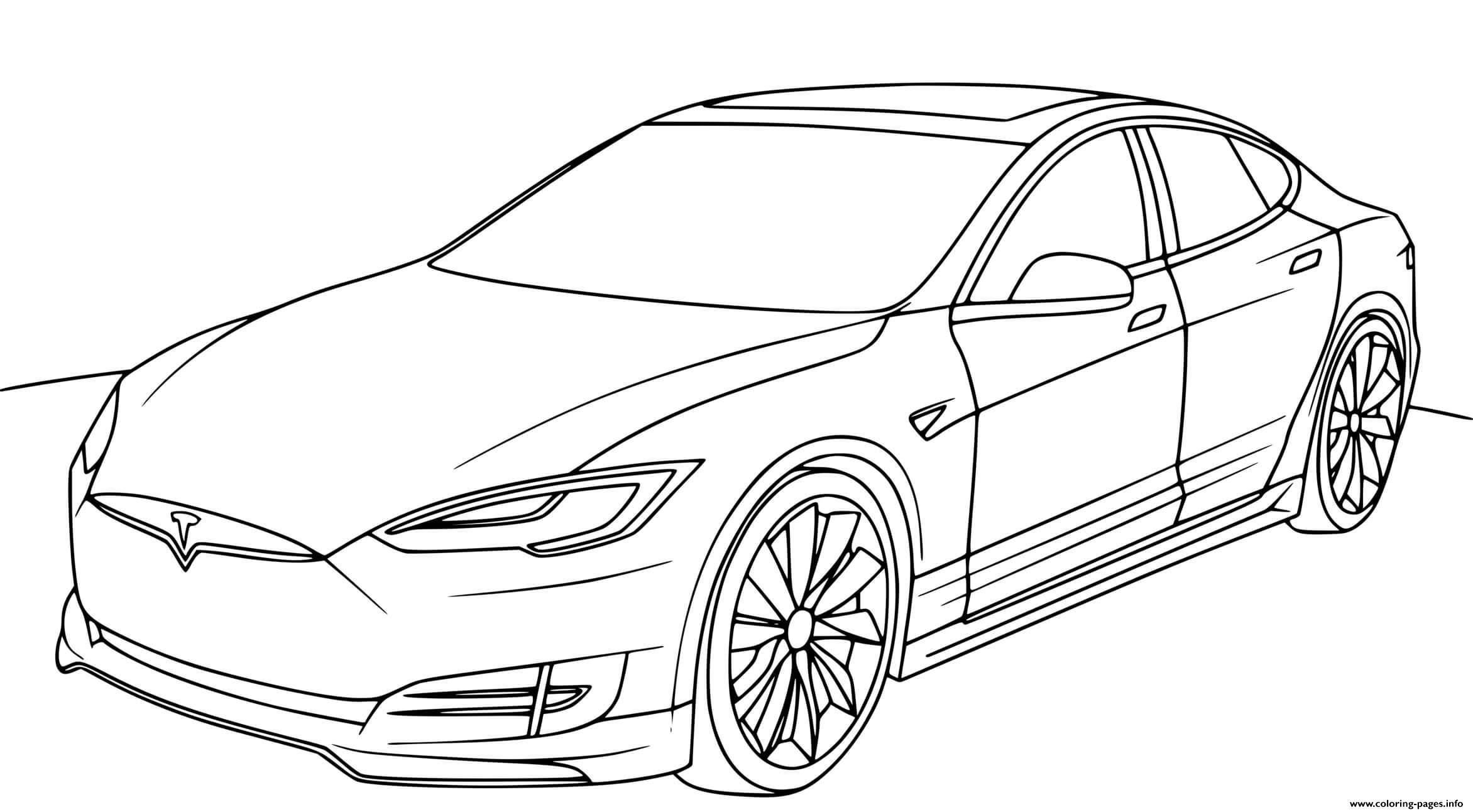 tesla coloring pages