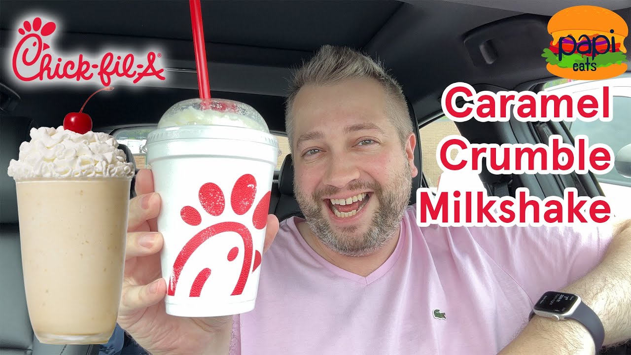 chick-fil-a caramel crumble milkshake calories