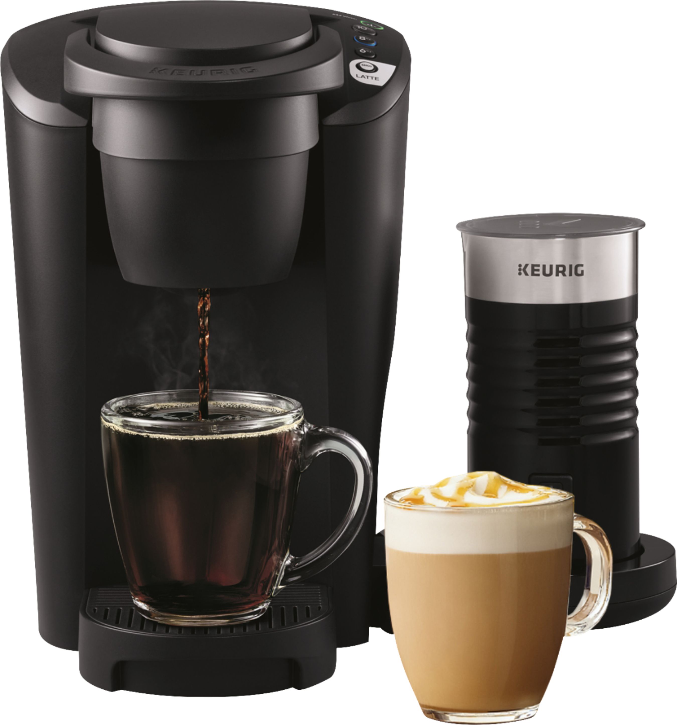 keurig coffee maker with frother